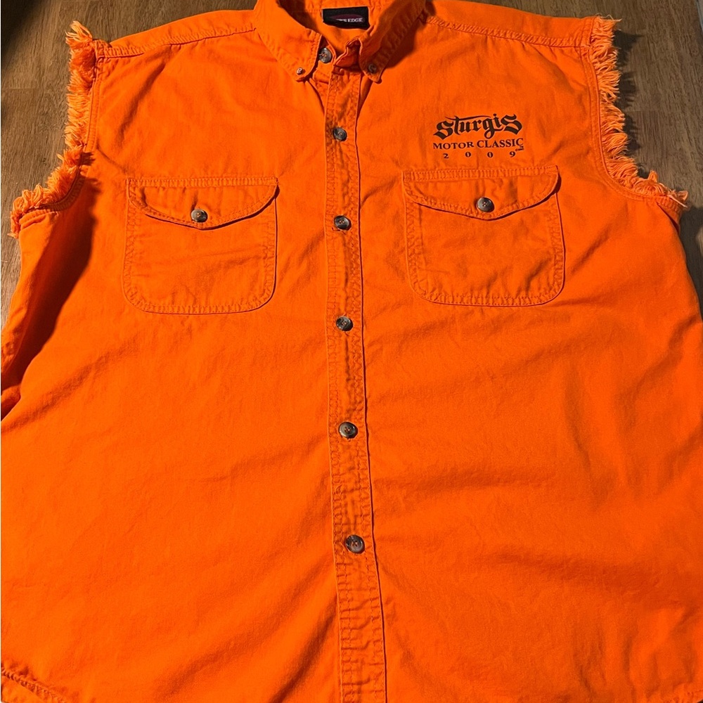 Graphic Sleeveless Men's Shirt - Sturgis 2009